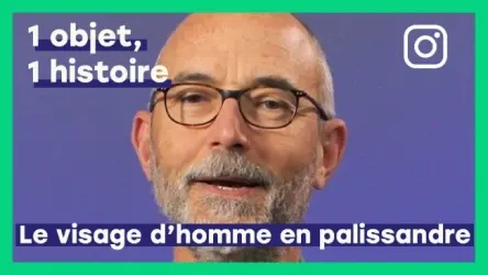 1 objet, 1 histoire : Le visage d'homme en palissandre