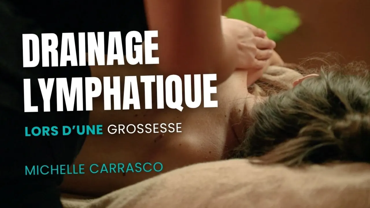 Drainage lymphatique lors d'une grossesse